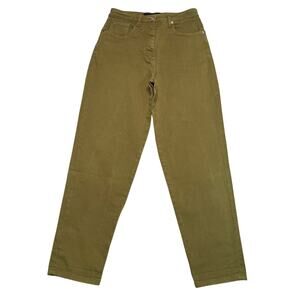 Barbara Bui Jeans Womens 26 Green Casual Classic Light eStretch High Rise Luxury